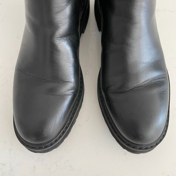 Cole Haan Grand 360 Leather Chelsea Boots 1.25" Gripper Heel Black Sz 6.5B - Picture 8 of 13